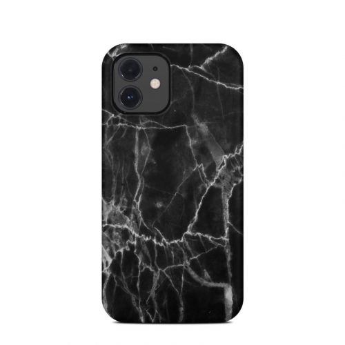 Black Marble iPhone 12 Clip Case