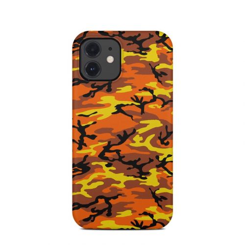 Orange Camo iPhone 12 Clip Case