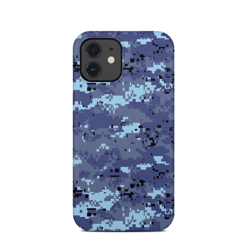 iPhone 12 Clip Case design of Blue, Purple, Pattern, Lavender, Violet, Design, with blue, gray, black colors