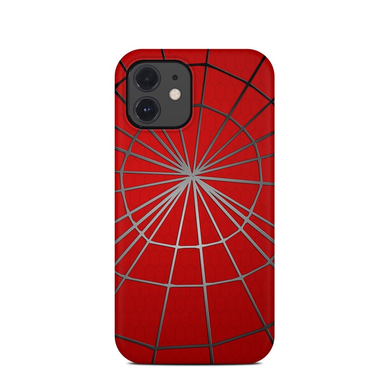 iPhone 12 Clip Case design of Red, Symmetry, Circle, Pattern, Line with red, black, gray colors