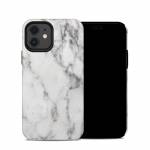 White Marble iPhone 12 Hybrid Case