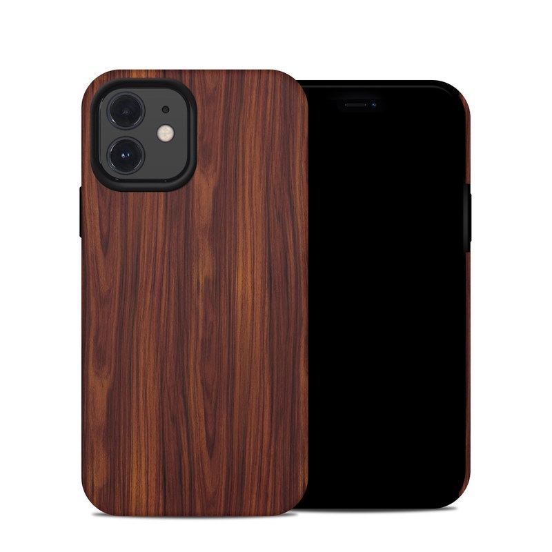 iPhone 12 Hybrid Case design of Wood, Red, Brown, Hardwood, Wood flooring, Wood stain, Caramel color, Laminate flooring, Flooring, Varnish with black, red colors