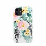 Blushed Flowers iPhone 12 mini Clip Case