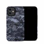 Digital Navy Camo iPhone 12 mini Hybrid Case