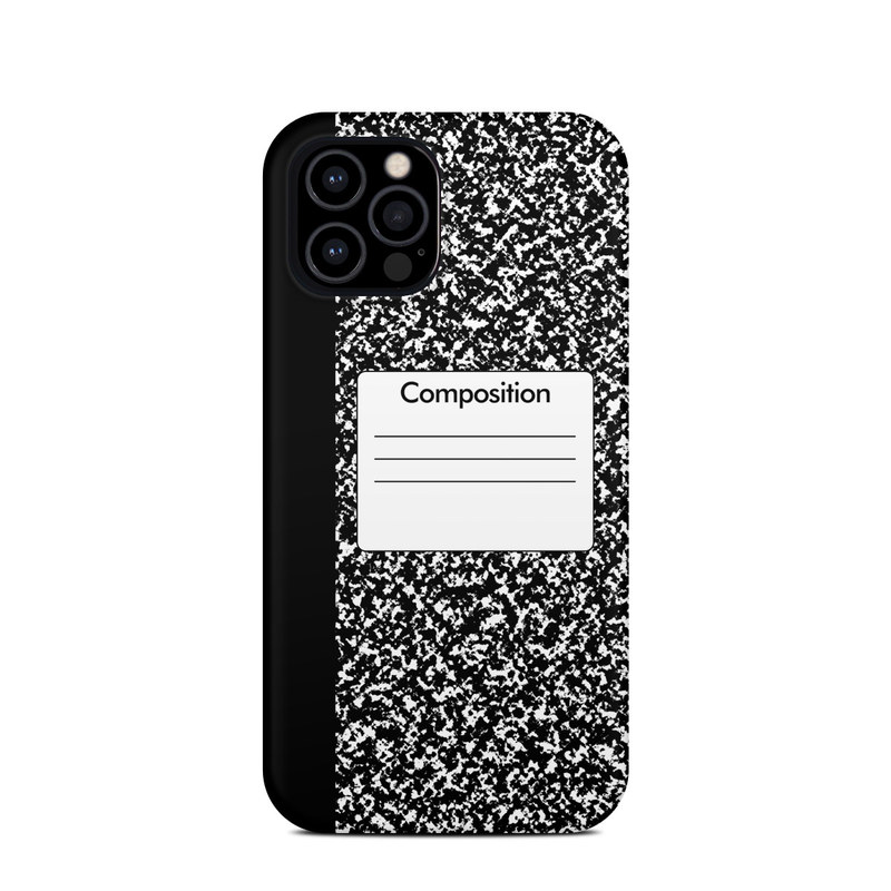 iPhone 12 Pro Clip Case design of Text, Font, Line, Pattern, Black-and-white, Illustration with black, gray, white colors