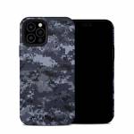 Digital Navy Camo iPhone 12 Pro Hybrid Case