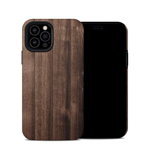 Stained Wood iPhone 12 Pro Hybrid Case