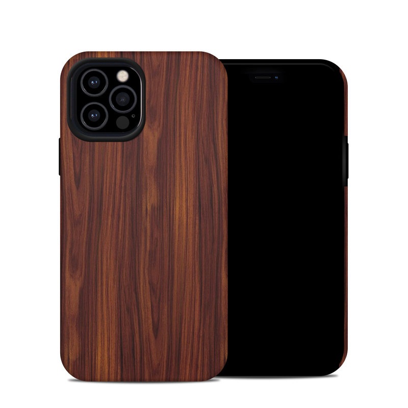 iPhone 12 Pro Hybrid Case design of Wood, Red, Brown, Hardwood, Wood flooring, Wood stain, Caramel color, Laminate flooring, Flooring, Varnish, with black, red colors