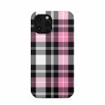 Pink Plaid iPhone 12 Pro Max Clip Case