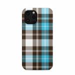 Turquoise Plaid iPhone 12 Pro Max Clip Case
