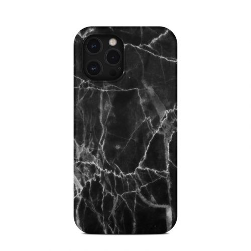 Black Marble iPhone 12 Pro Max Clip Case