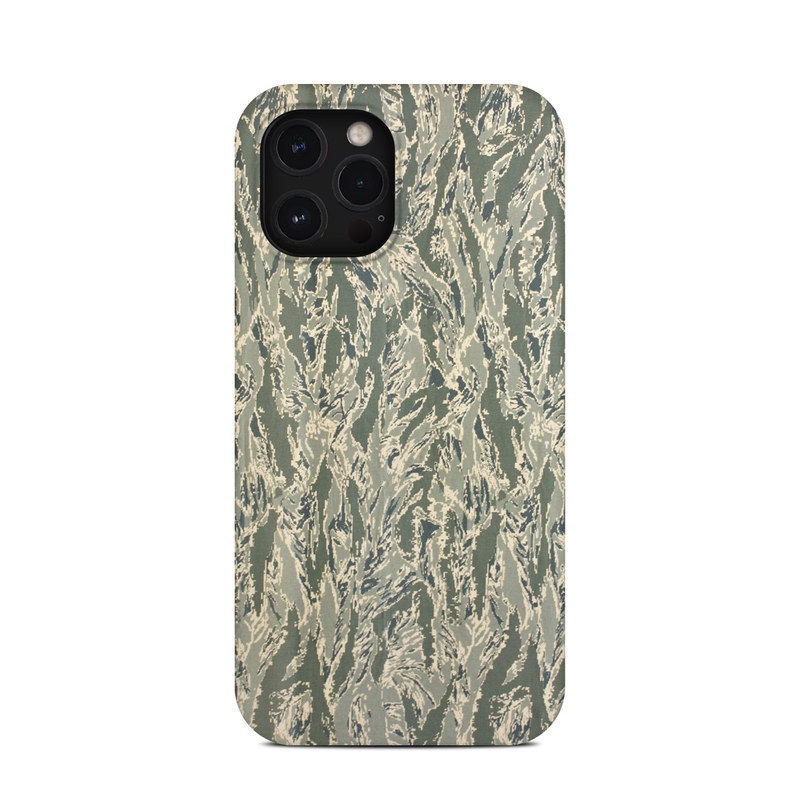 iPhone 12 Pro Max Clip Case design of Pattern, Grass, Plant, with gray, green colors