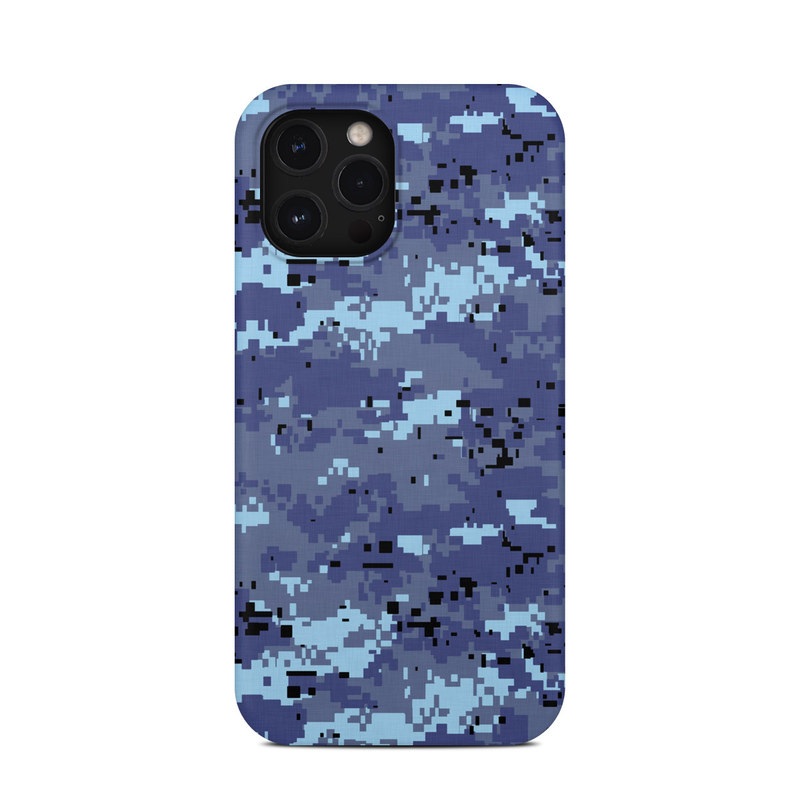 iPhone 12 Pro Max Clip Case design of Blue, Purple, Pattern, Lavender, Violet, Design, with blue, gray, black colors