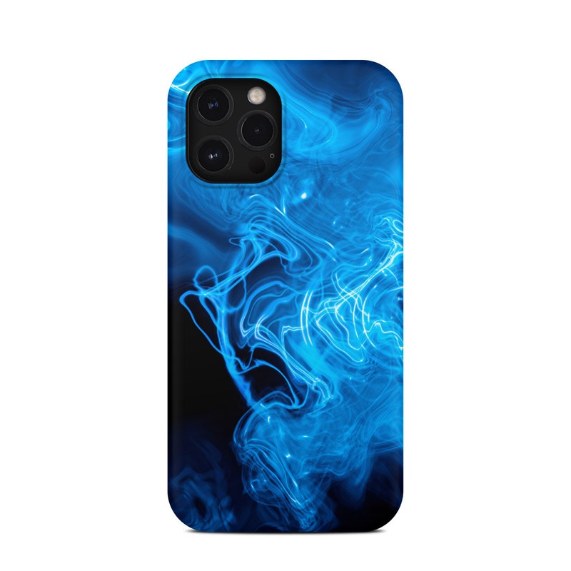 Blue Quantum Waves iPhone 12 Pro Max Clip Case