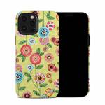 Button Flowers iPhone 12 Pro Max Hybrid Case