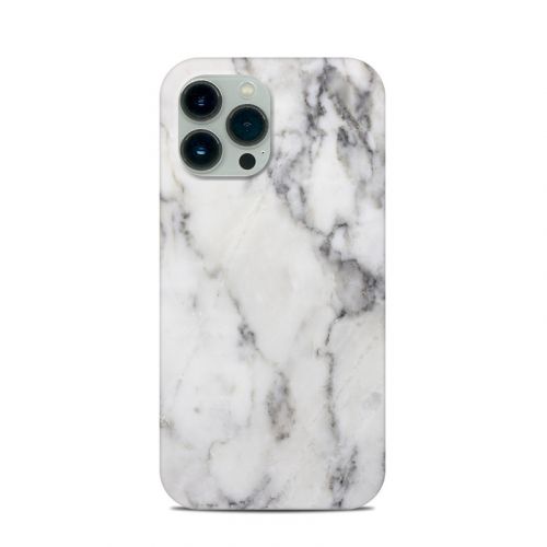 White Marble iPhone 13 Pro Max Clip Case