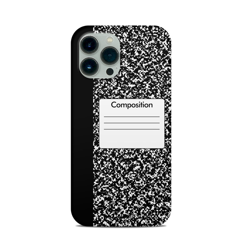 iPhone 13 Pro Max Clip Case design of Text, Font, Line, Pattern, Black-and-white, Illustration with black, gray, white colors