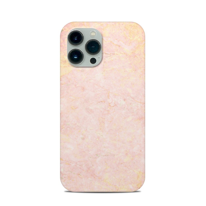 iPhone 13 Pro Max Clip Case design of Pink, Peach, Wallpaper, Pattern with pink, yellow, orange colors