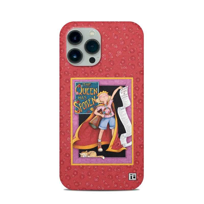 iPhone 13 Pro Max Clip Case design of Cartoon, Illustration, Art, Miniature, Fictional character, Fiction, Magenta, Style, with red, gray, black, green, orange, purple colors