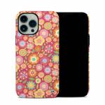 Flowers Squished iPhone 13 Pro Max Hybrid Case