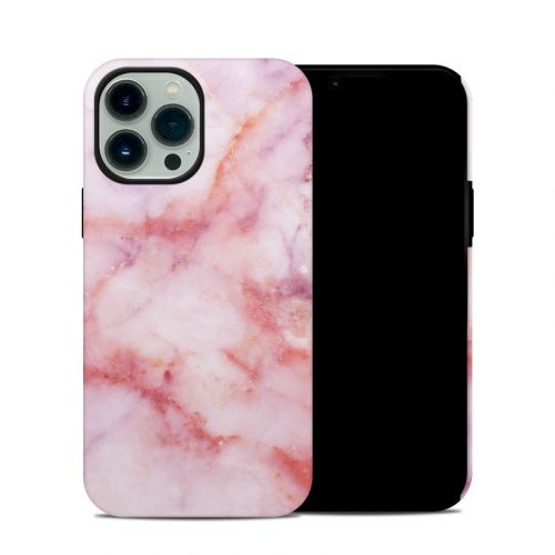 Blush Marble iPhone 13 Pro Max Hybrid Case