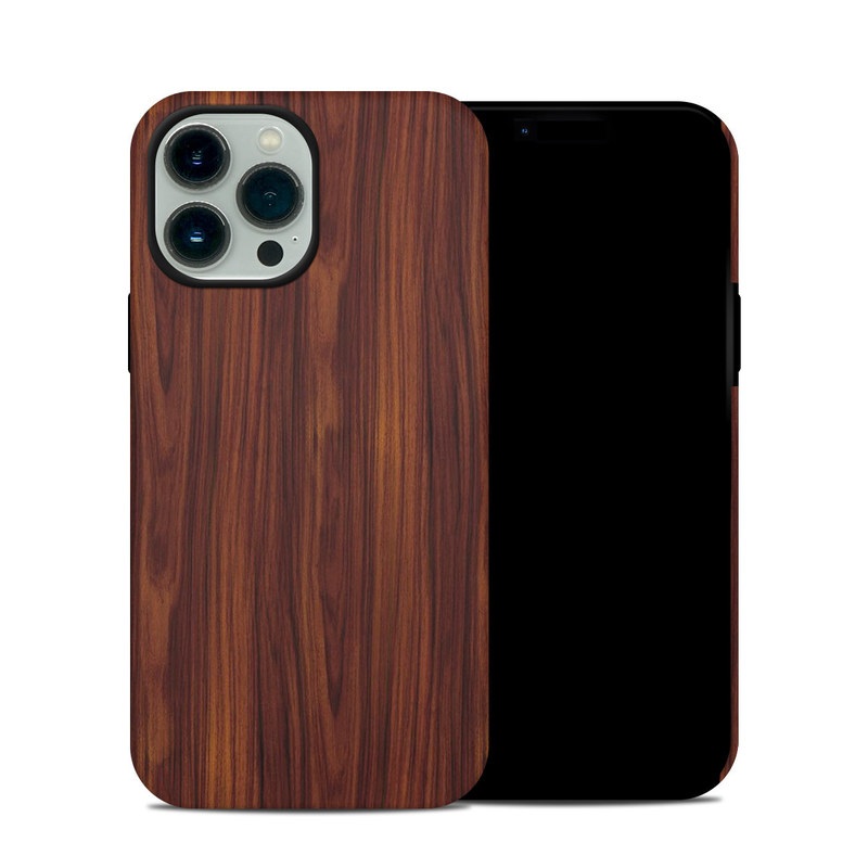 iPhone 13 Pro Max Hybrid Case design of Wood, Red, Brown, Hardwood, Wood flooring, Wood stain, Caramel color, Laminate flooring, Flooring, Varnish with black, red colors