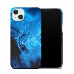 Blue Quantum Waves iPhone 14 Plus Clip Case