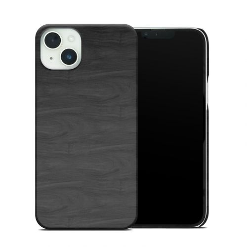 Black Woodgrain iPhone 14 Plus Clip Case