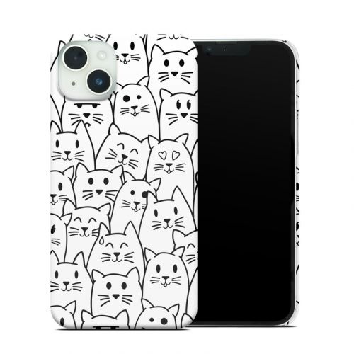 Moody Cats iPhone 14 Plus Clip Case