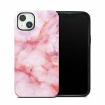 Blush Marble iPhone 14 Plus Hybrid Case