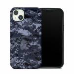 Digital Navy Camo iPhone 14 Plus Hybrid Case