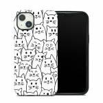 Moody Cats iPhone 14 Plus Hybrid Case