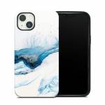 Polar Marble iPhone 14 Plus Hybrid Case