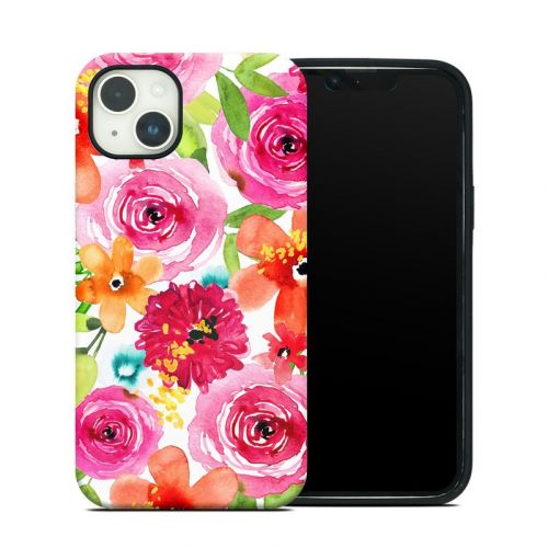 Floral Pop iPhone 14 Plus Hybrid Case