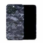 Digital Navy Camo iPhone 14 Pro Max Clip Case