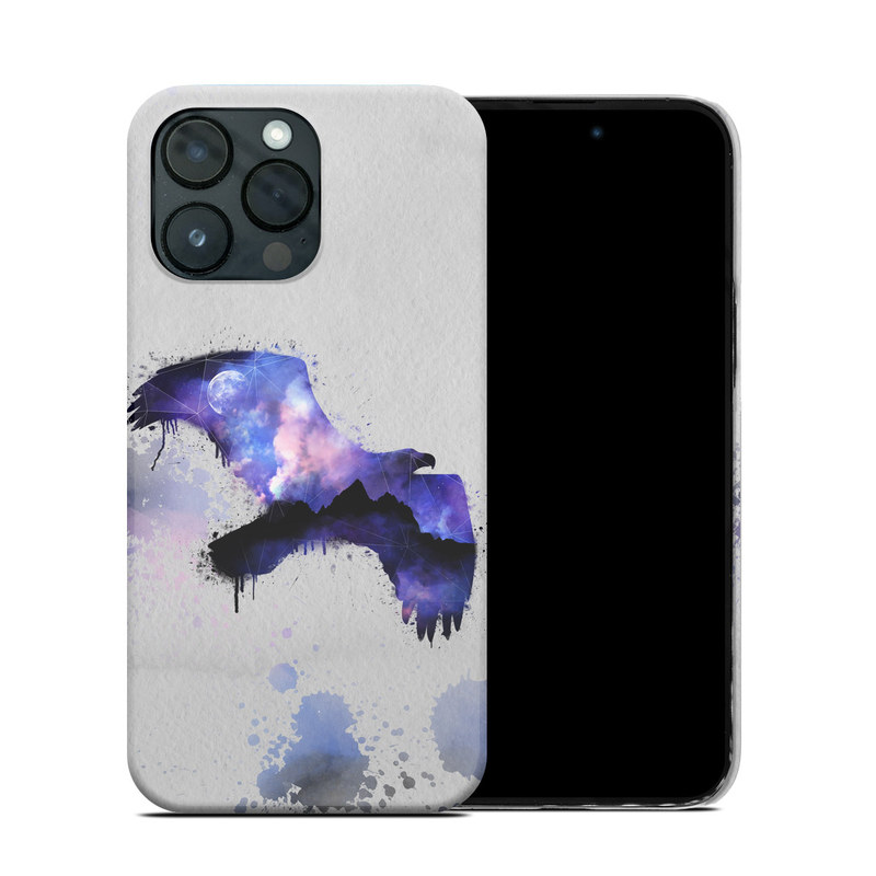 iPhone 14 Pro Max Clip Cas design of Blue, Watercolor paint, Purple, Water, Graphic design, Illustration, Art, Ink, Painting, Electric blue, with gray, white, blue, black, purple colors