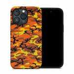Orange Camo iPhone 14 Pro Max Hybrid Case