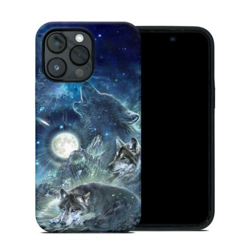 Bark At The Moon iPhone 14 Pro Max Hybrid Case