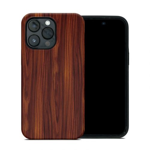 Dark Rosewood iPhone 14 Pro Max Hybrid Case