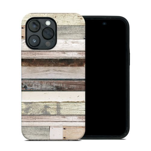 Eclectic Wood iPhone 14 Pro Max Hybrid Case