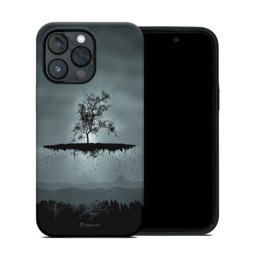 Flying Tree Black iPhone 14 Pro Max Hybrid Case