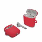 Solid State Red Apple AirPods Case