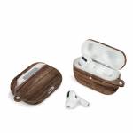 Stripped Wood Apple AirPods Pro Case