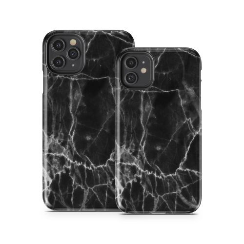 Black Marble iPhone 11 Series Tough Case
