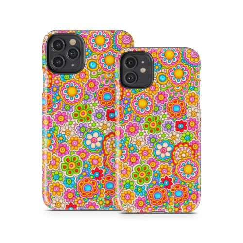 Bright Ditzy iPhone 11 Series Tough Case