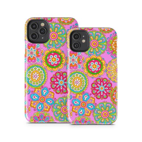 Bright Flowers iPhone 11 Series Tough Case