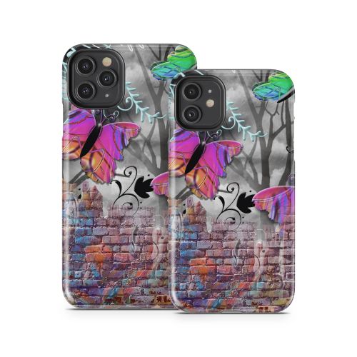 Butterfly Wall iPhone 11 Series Tough Case