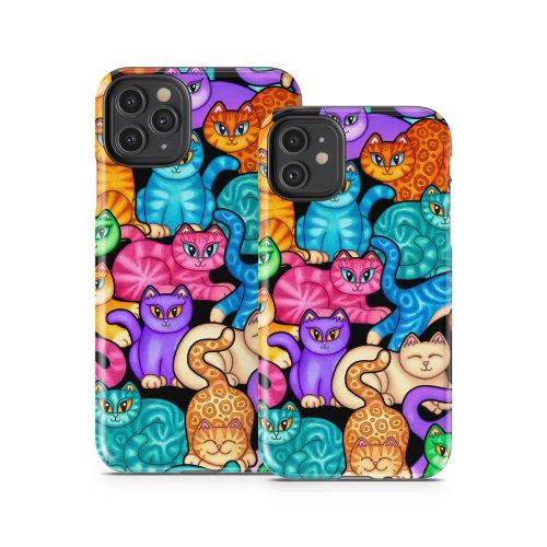 Colorful Kittens iPhone 11 Series Tough Case