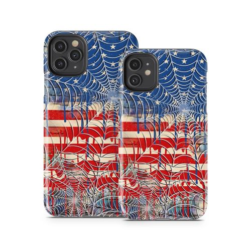 Cobweb Flag iPhone 11 Series Tough Case
