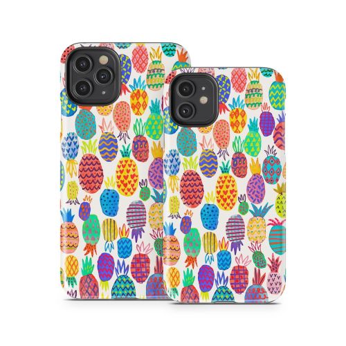 Colorful Pineapples iPhone 11 Series Tough Case
